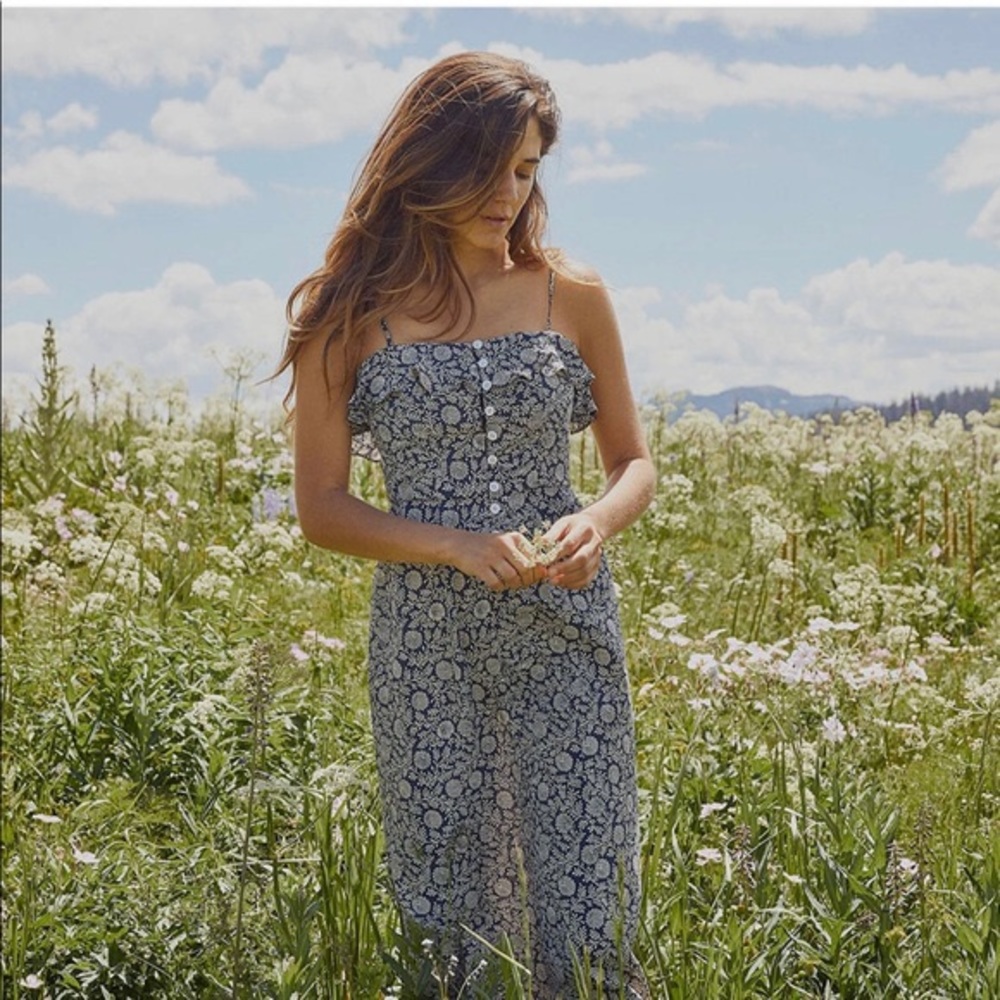 Christy Dawn Winona dress in midnight vine